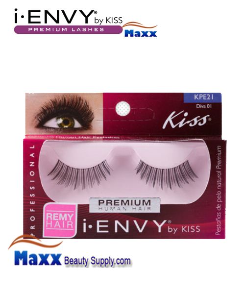12 Package - Kiss i Envy Diva 01 Eyelashes - KPE21